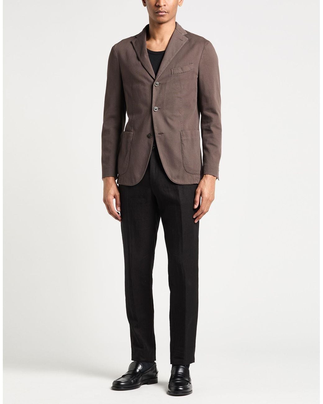 Boglioli Brown Blazers for men