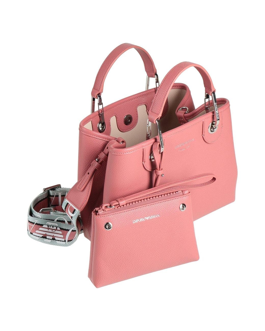 Emporio Armani Pink Handbags