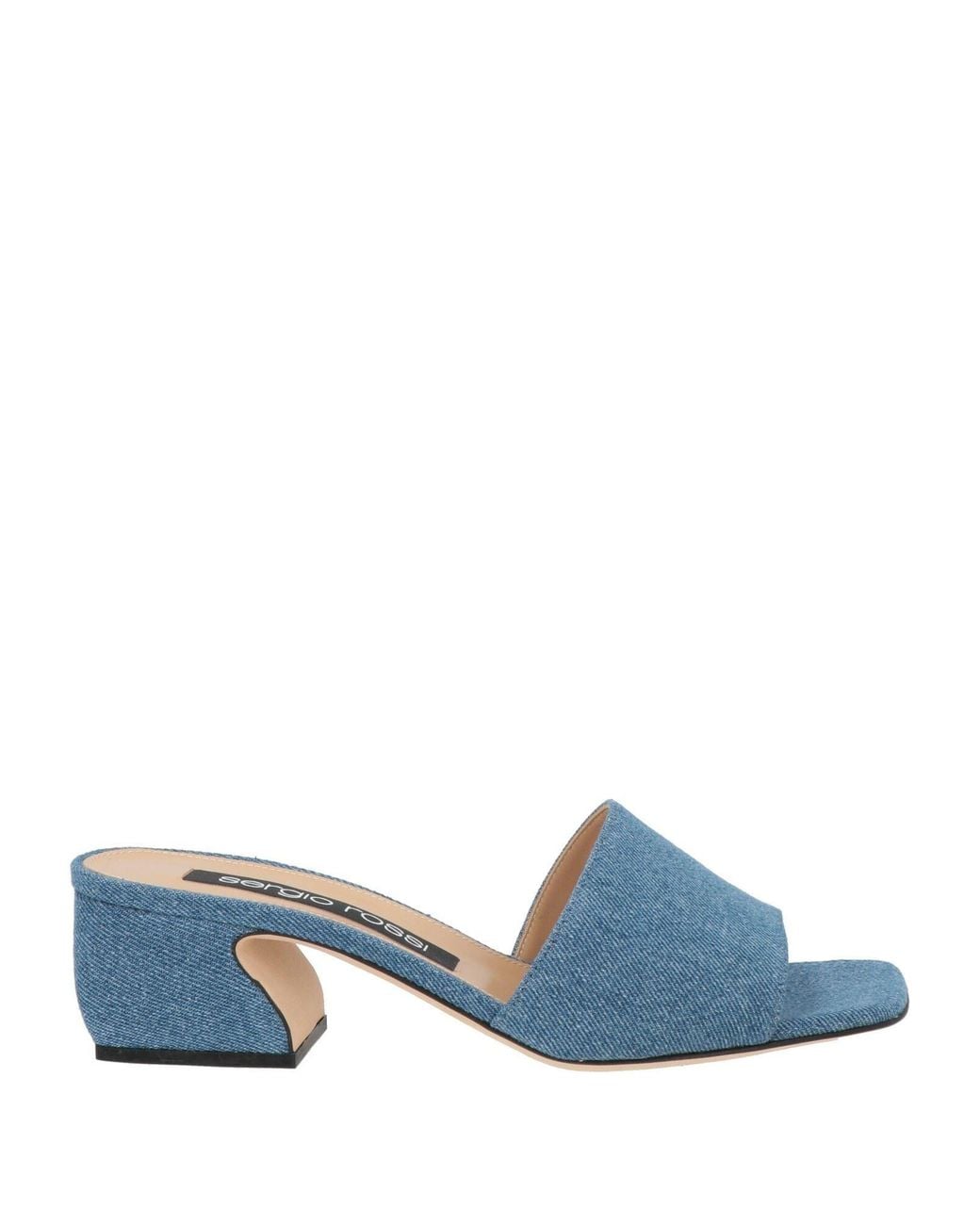 Sergio Rossi Blue Sandals