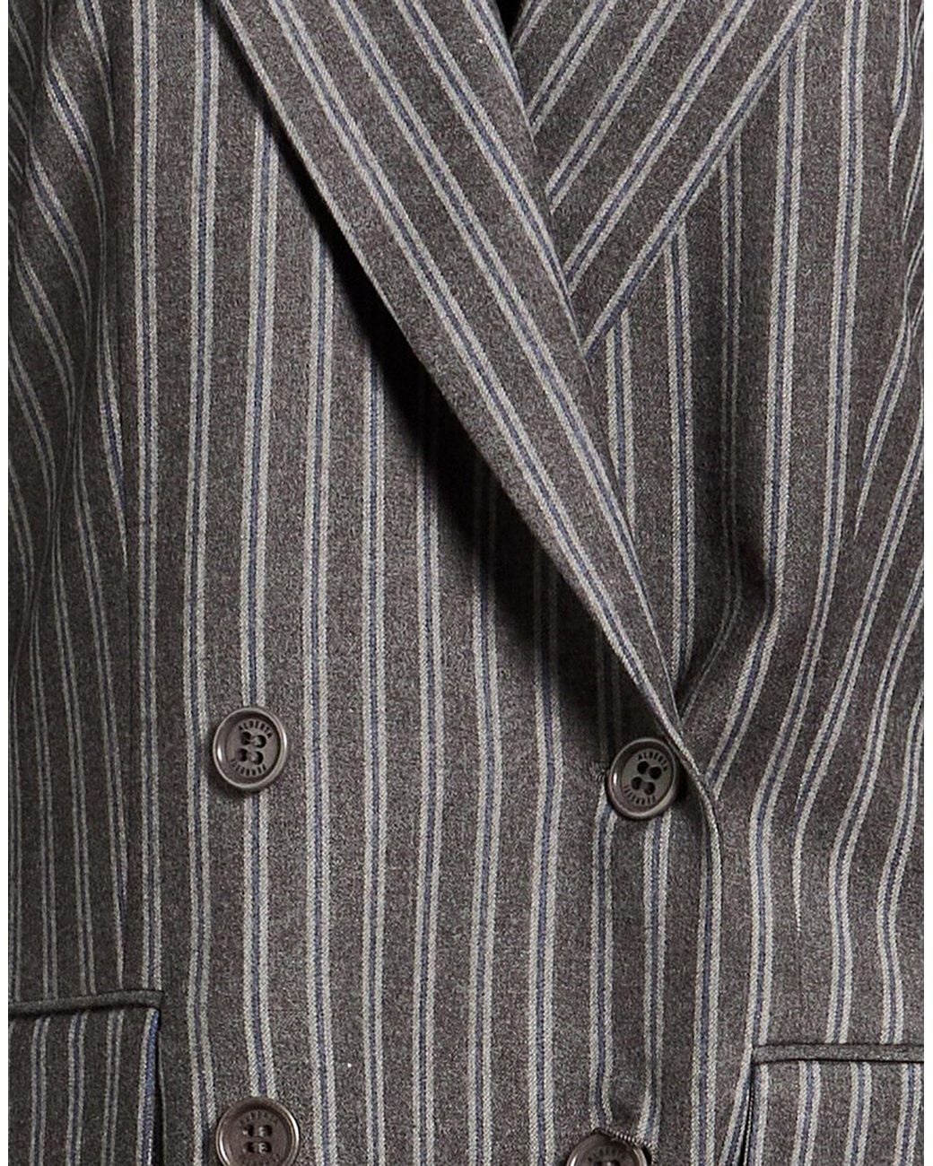 Alberta Ferretti Black Blazer Virgin Wool, Viscose, Polyester, Elastane