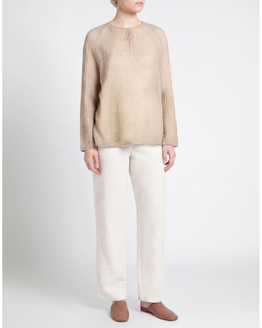 Shirt C-zero Natural Top Wool