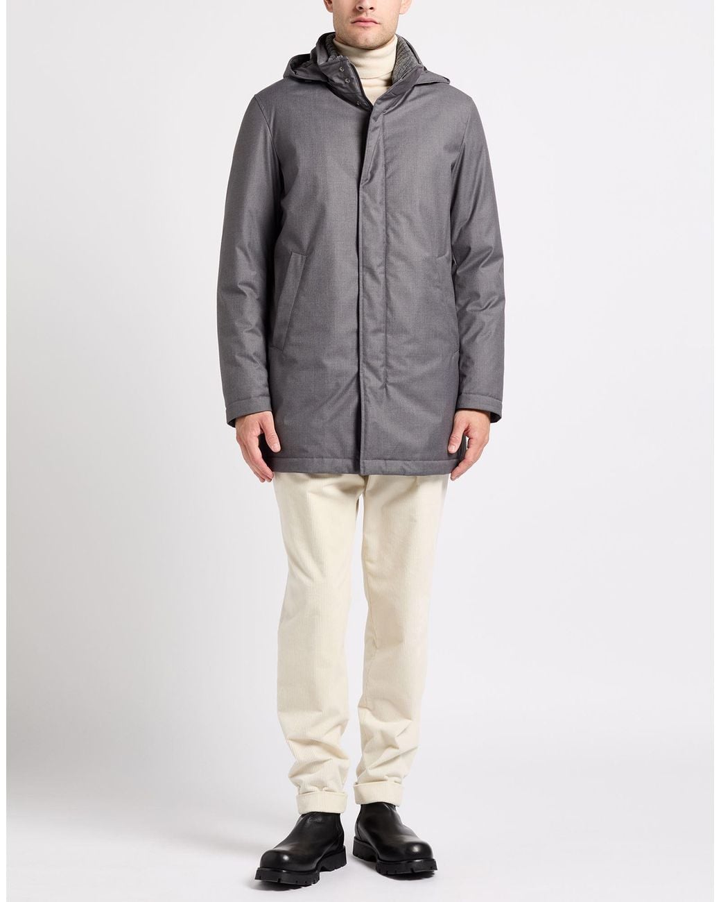 Herno Gray Coat for men
