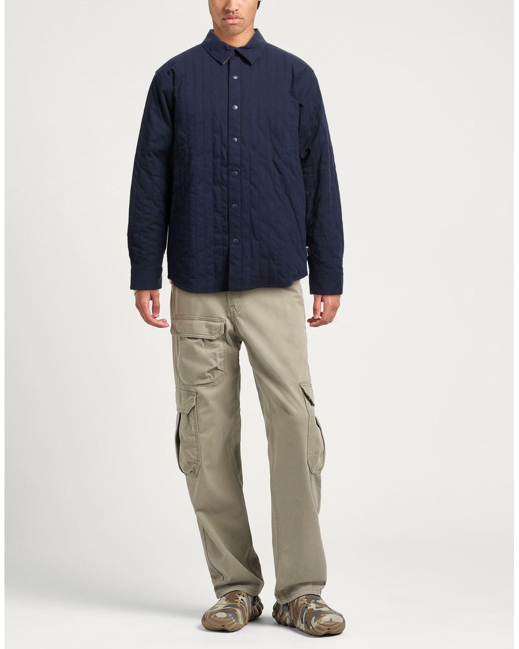 COTOPAXI Blue Shirt Cotton, Nylon, Elastane for men