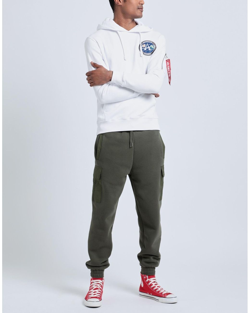 Alpha Industries Green Trouser for men