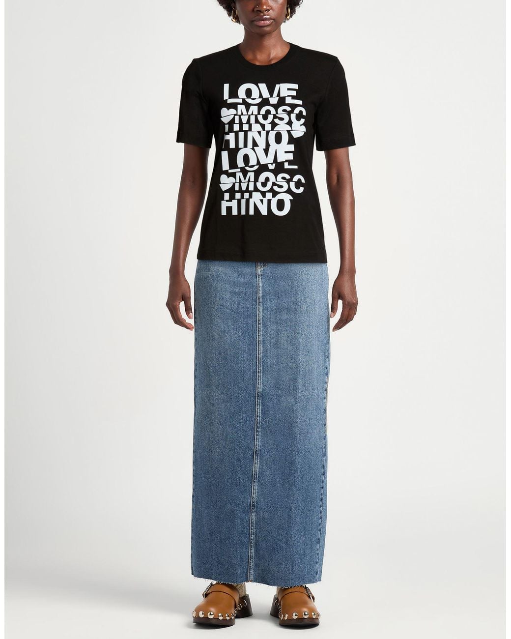 Love Moschino Black T-Shirt