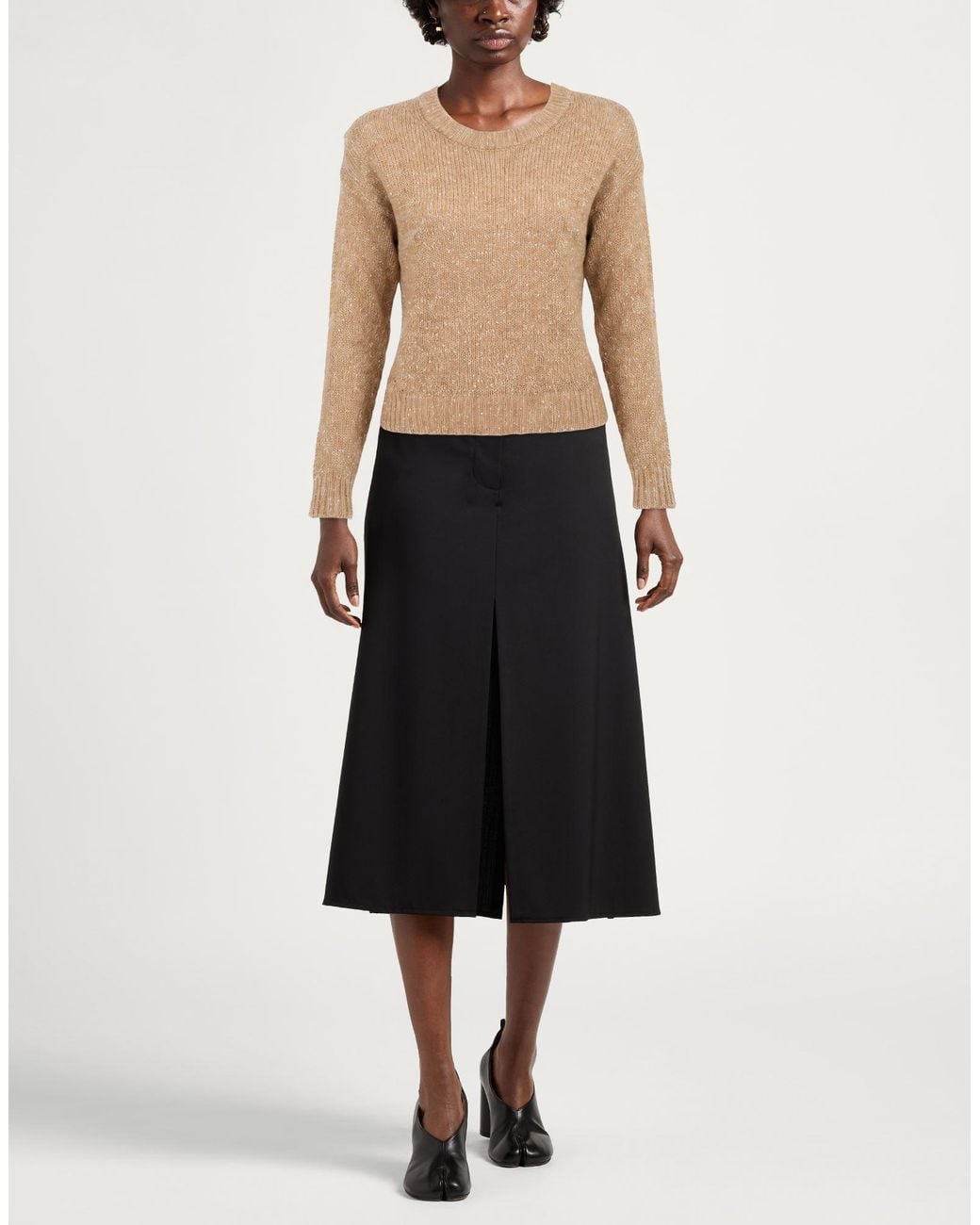 Pennyblack Natural Sweater Polyester, Acrylic, Mohair Wool, Wool, Elastane
