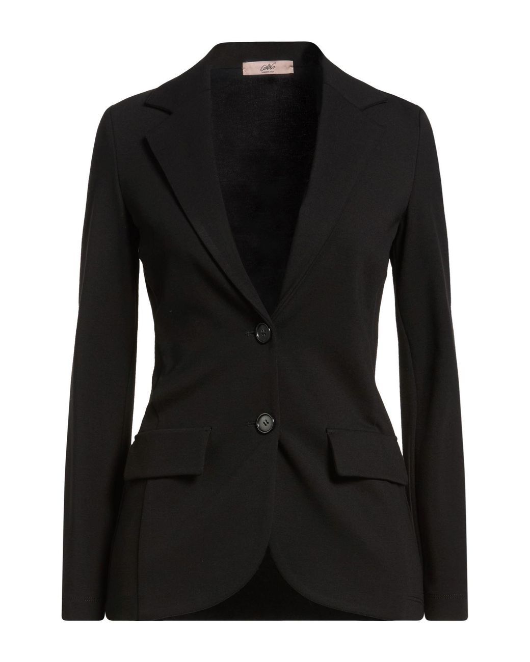 Carla G Black Blazer Viscose, Polyamide, Elastane