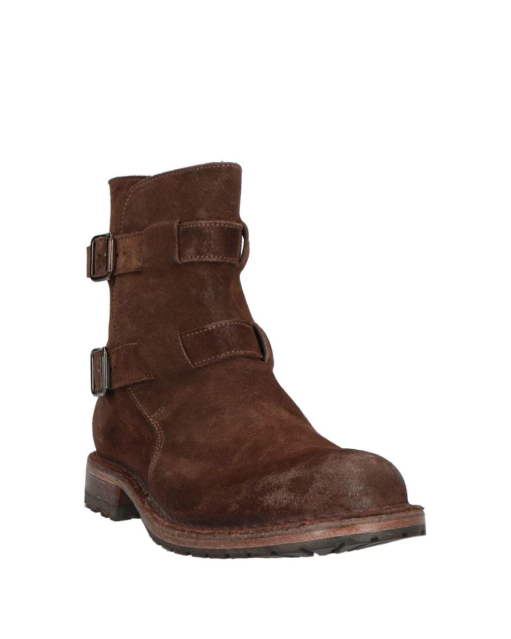 Moma Brown Ankle Boots Leather