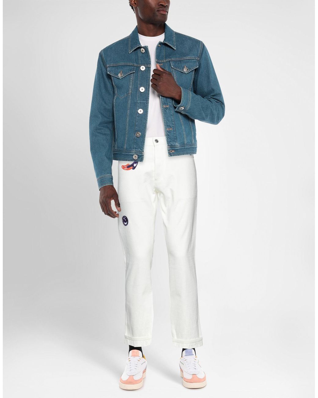 Dior White Jeans for men