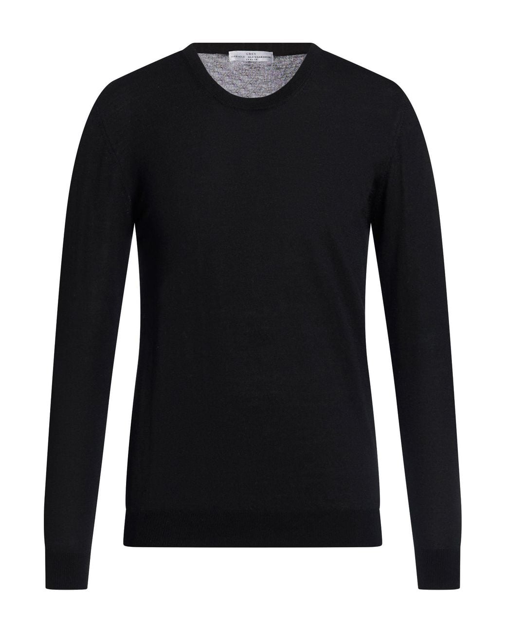 Pullover Daniele Alessandrini de hombre de color Black