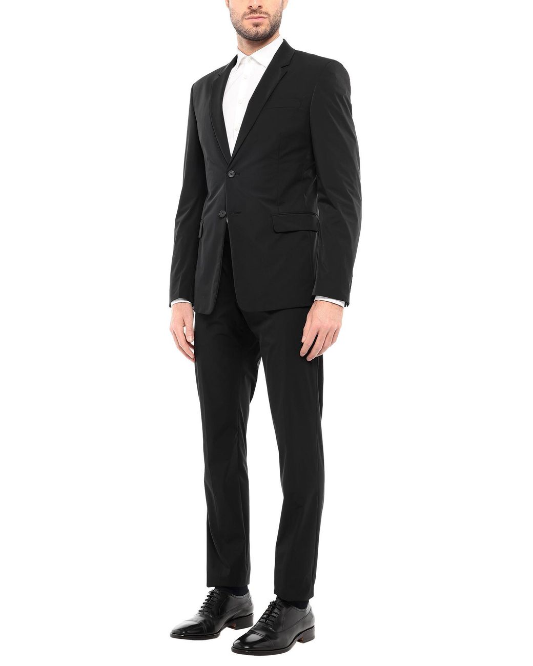 Prada Synthetic Suit in Black for Men - Lyst