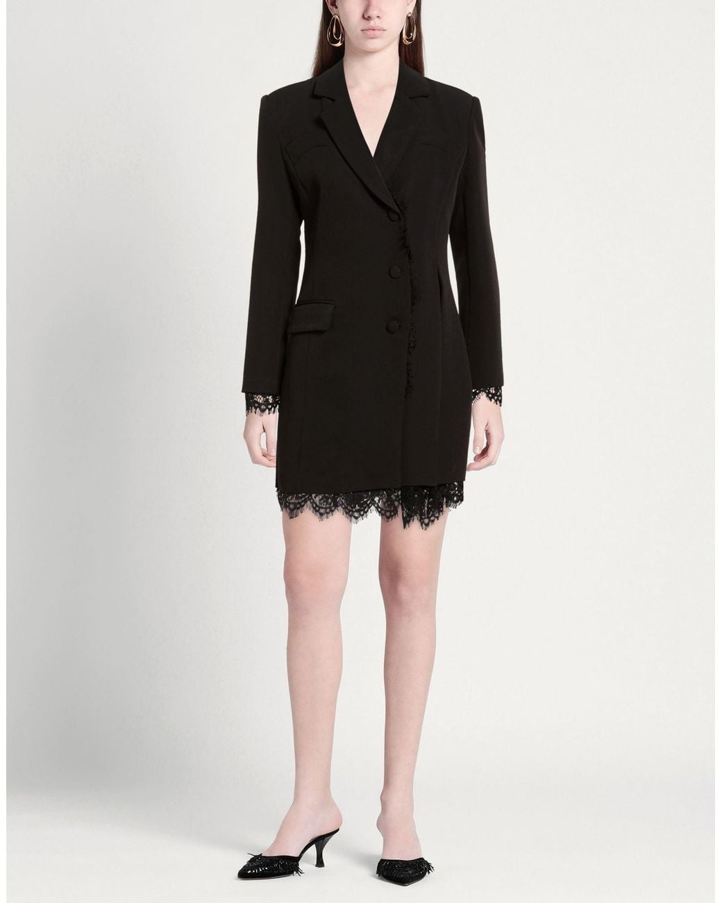 No Secrets Black Mini Dress