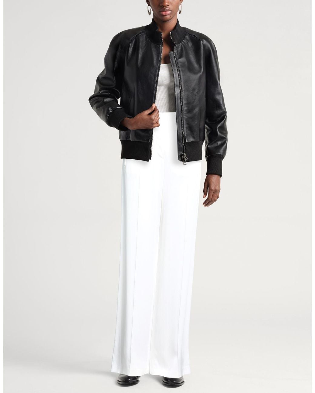 Alberta Ferretti White Trouser