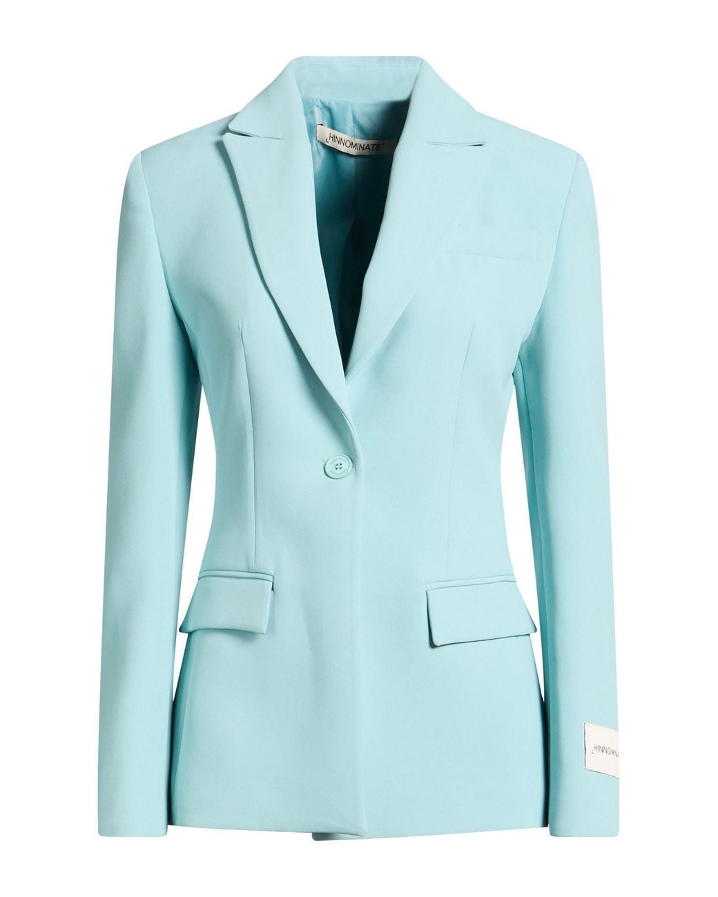 hinnominate Blue Blazer Polyester, Elastane
