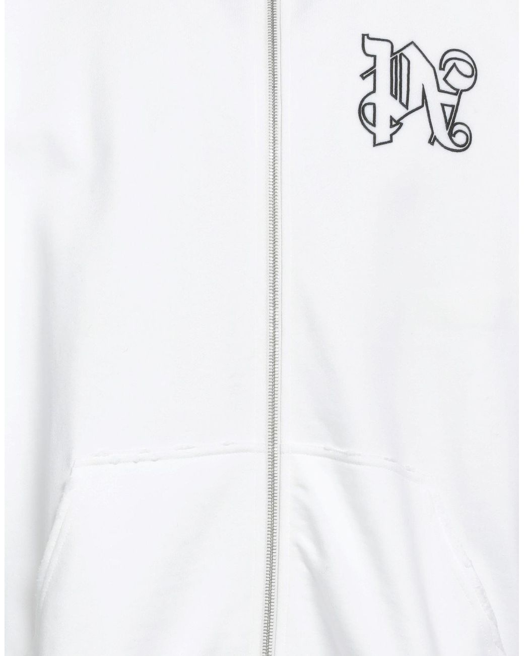 Palm Angels White Sweatshirt for men