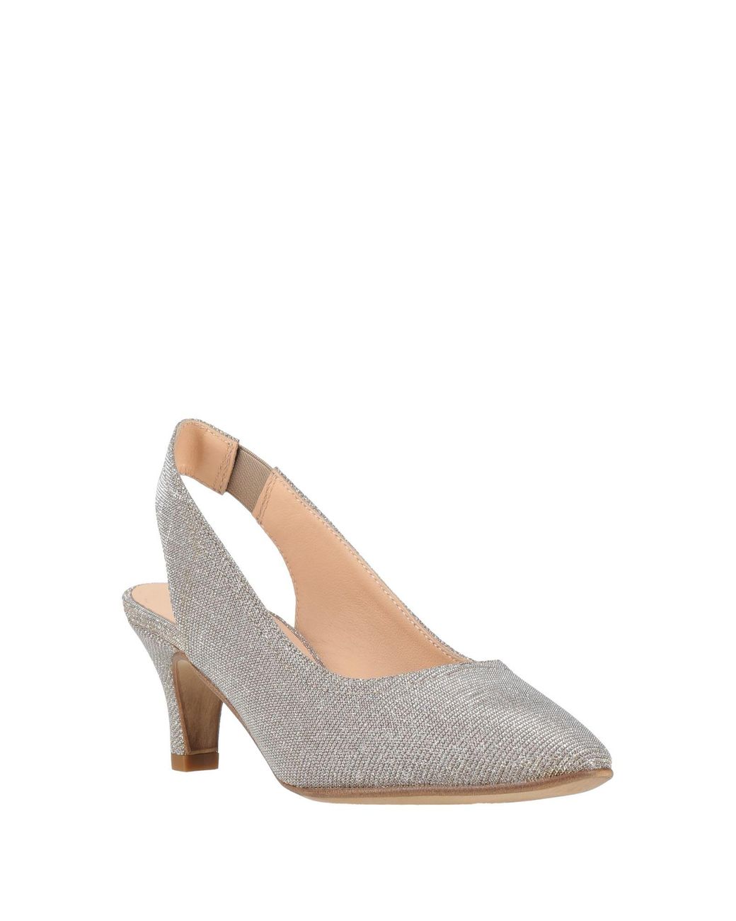 Lamica Pumps Textile Fibers in White | Lyst