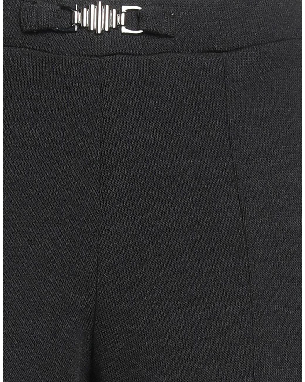 Siste's Black Pants Polyester, Viscose, Elastane