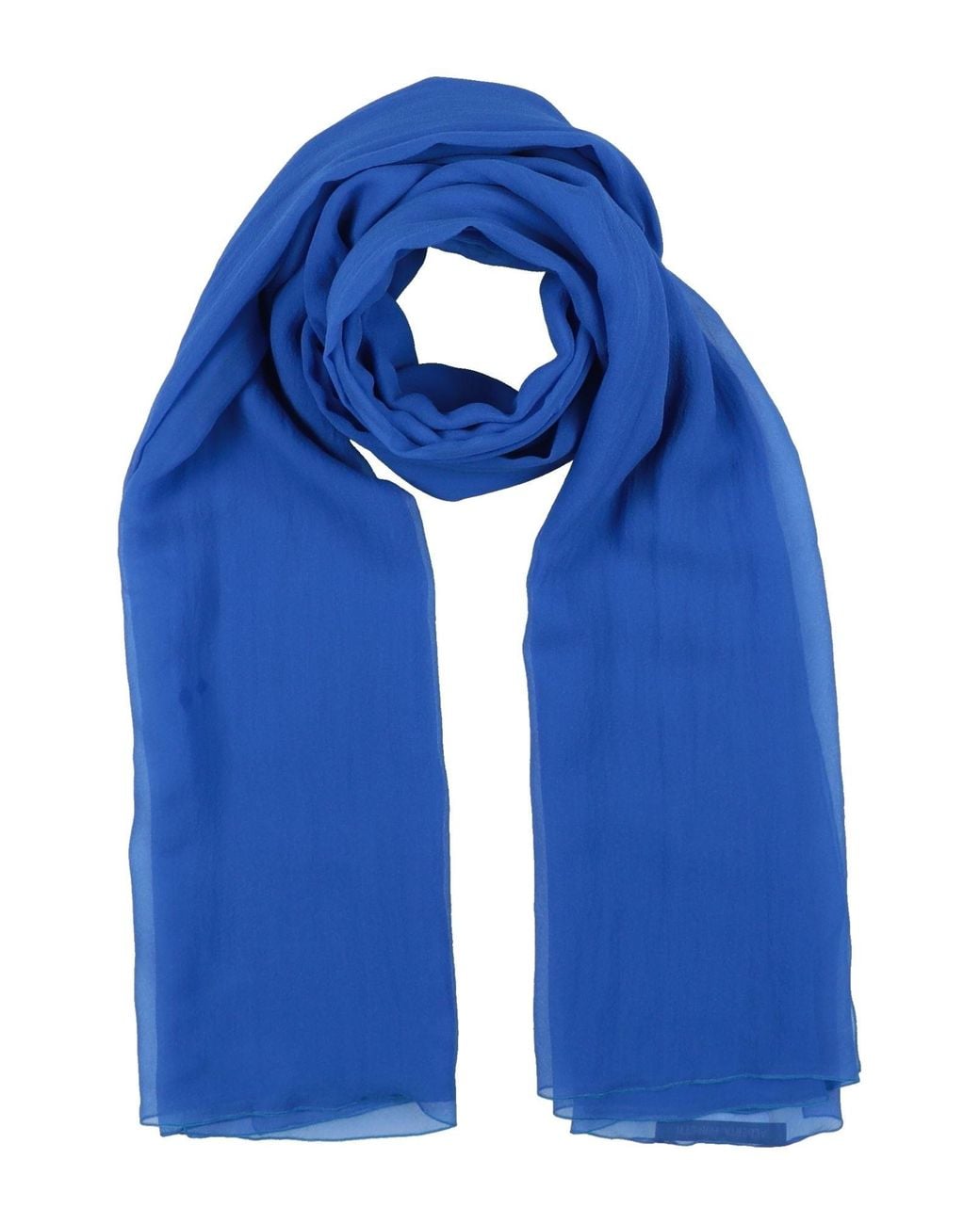Alberta Ferretti Blue Scarf