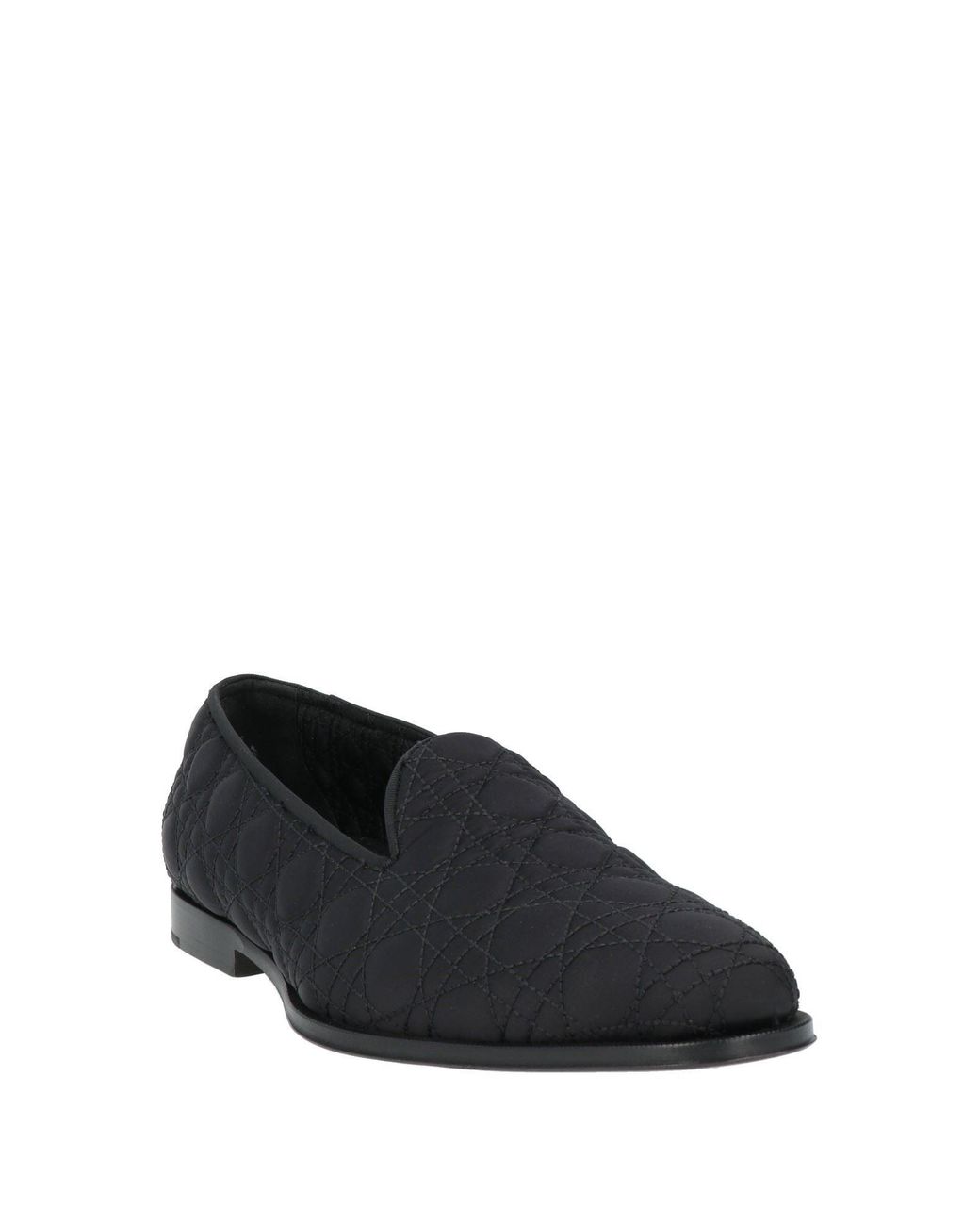 Dior Black Loafers Polyamide for men