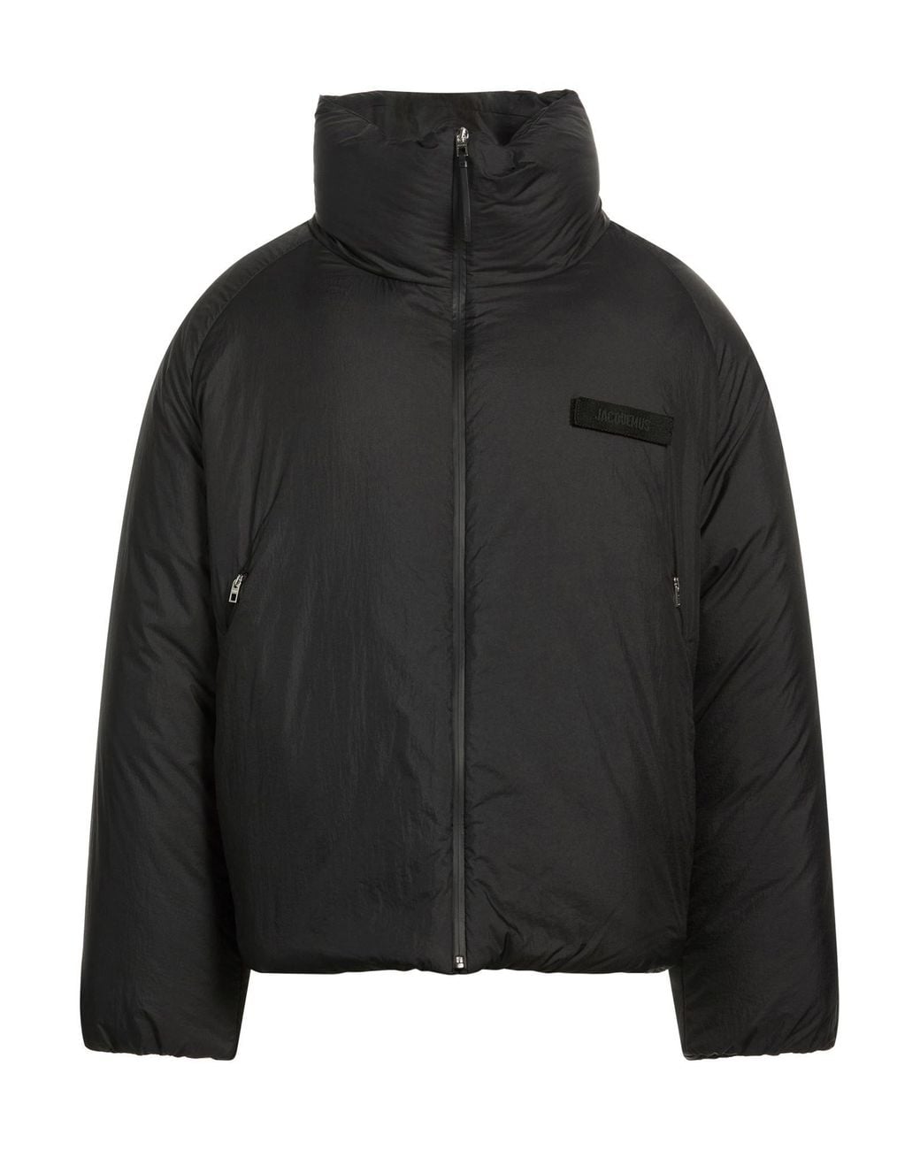 Jacquemus Black Puffer Polyamide, Polyurethane for men