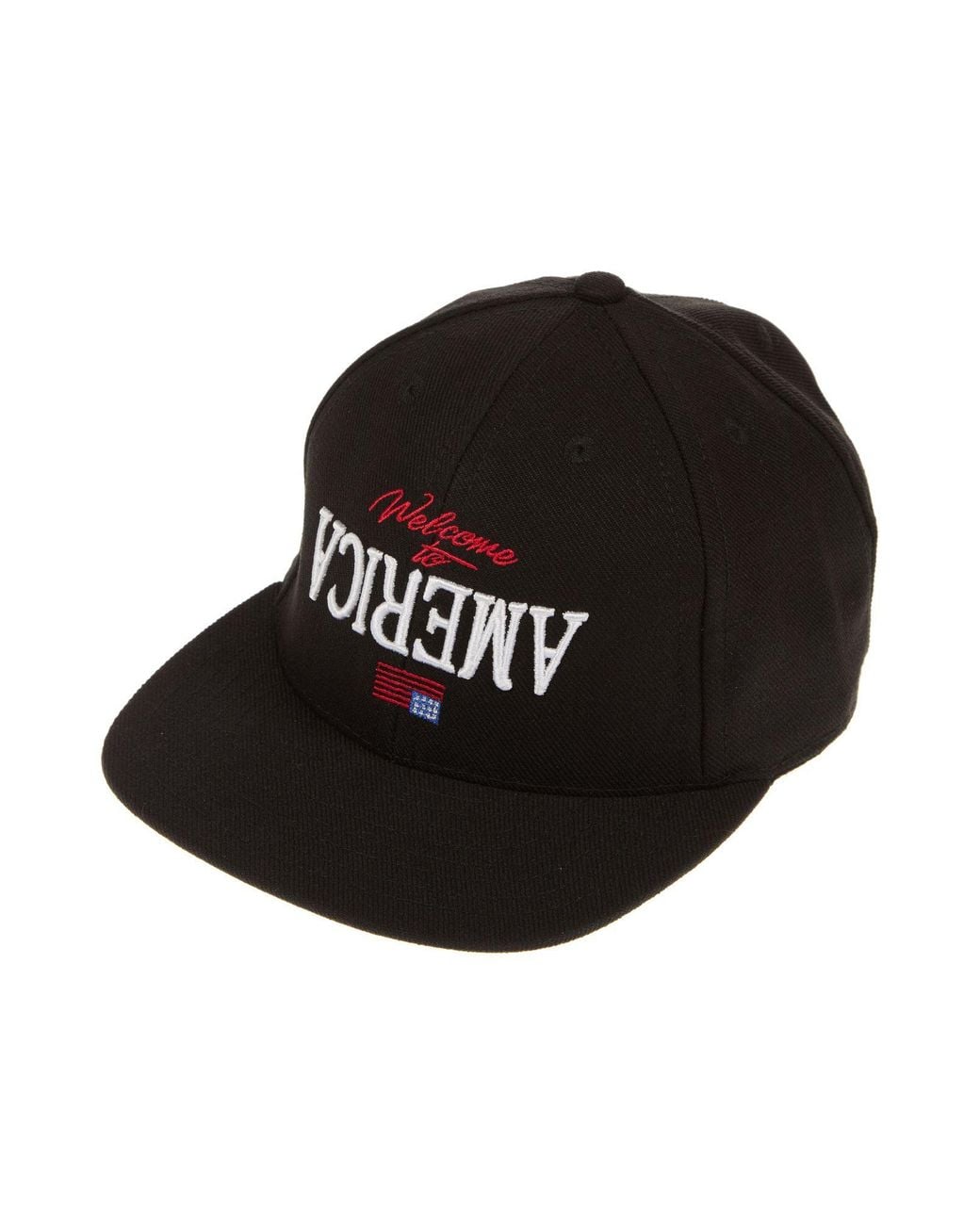 Willy Chavarria Black Hat Polyester