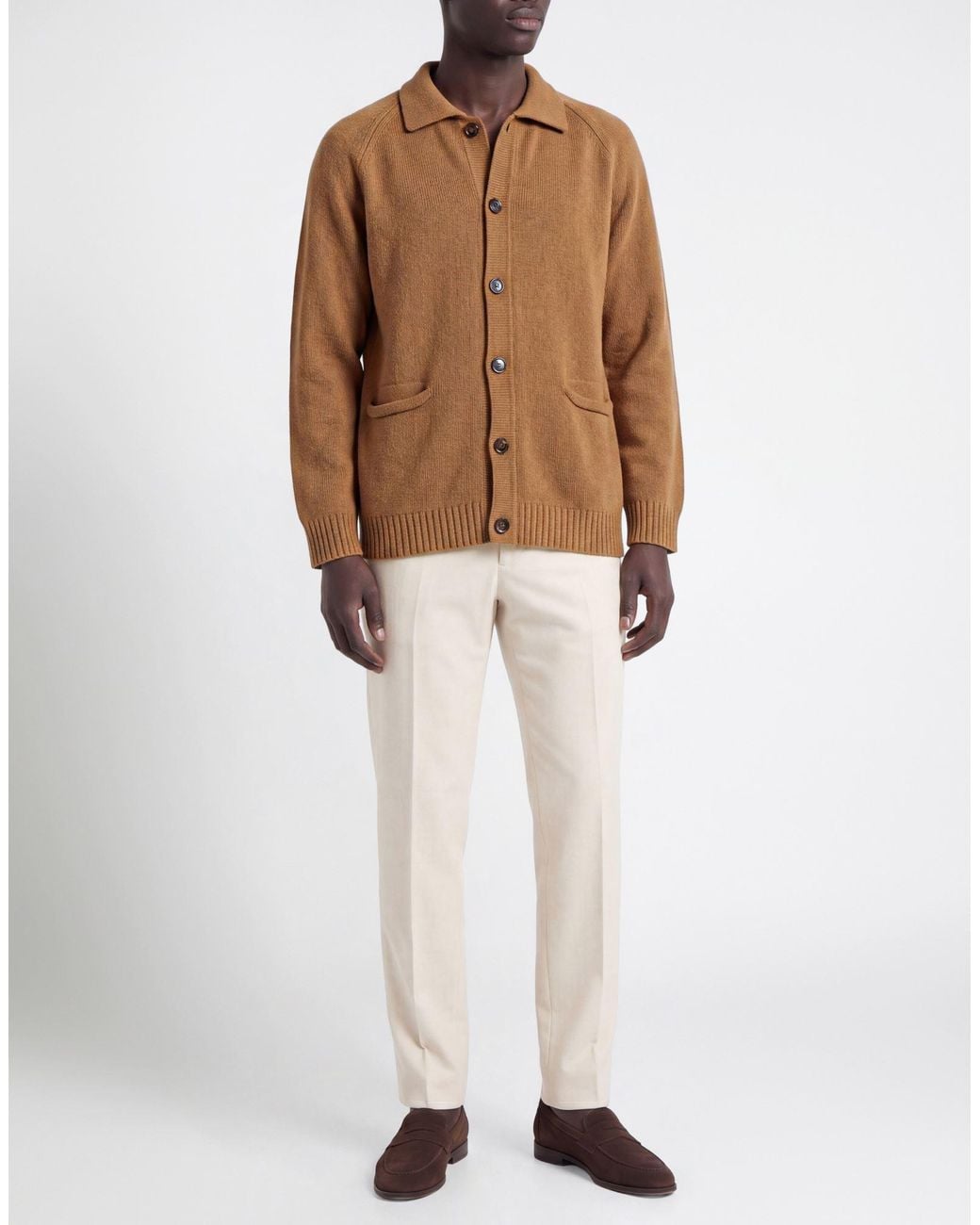 Officina 36 Brown Cardigans for men