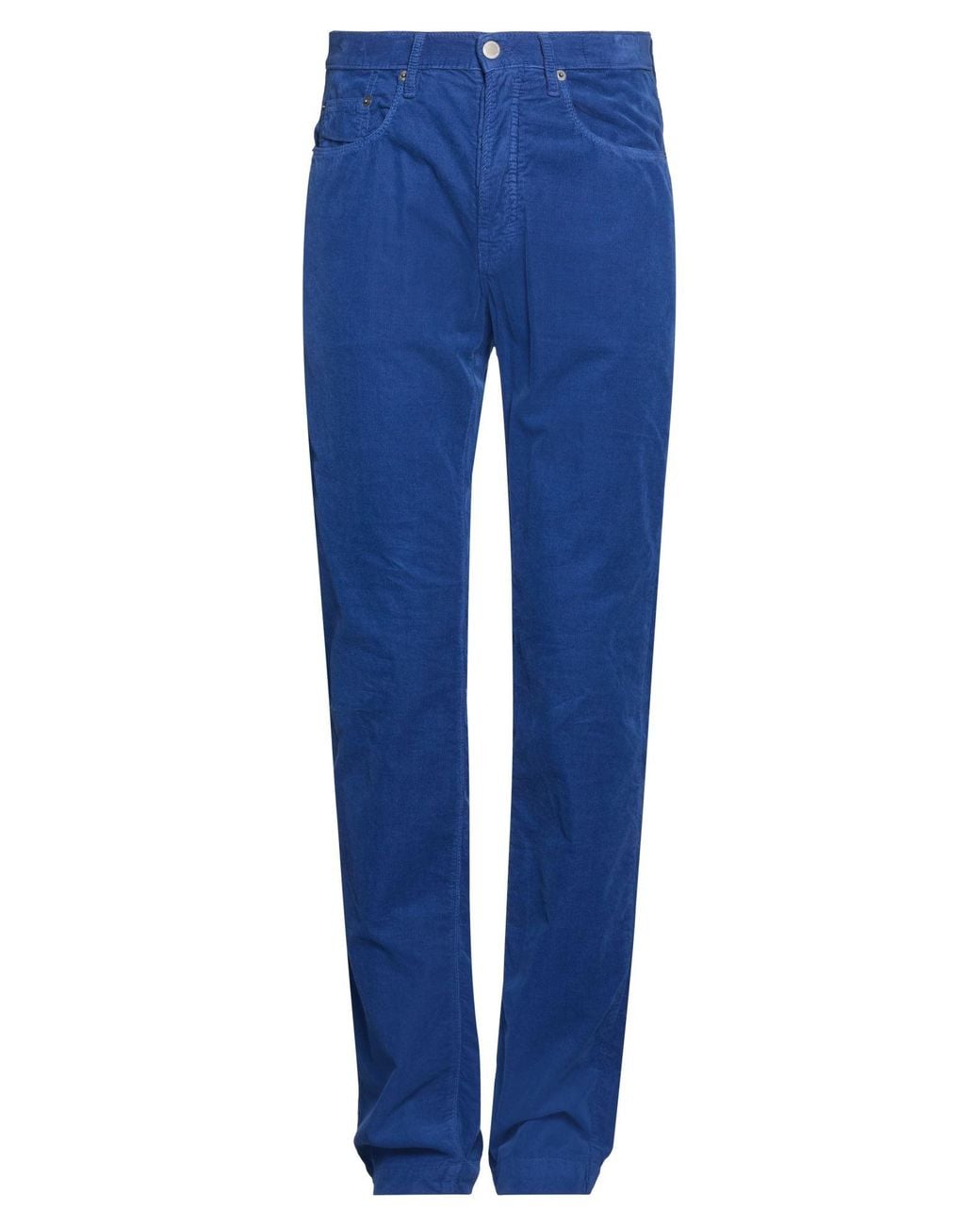 Massimo Alba Blue Pants Cotton for men