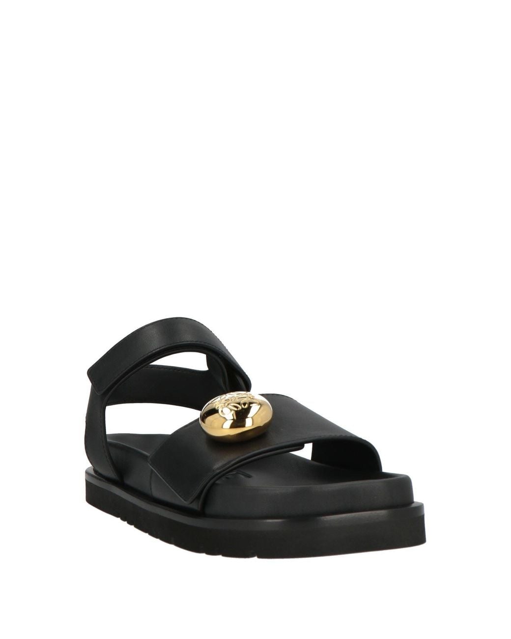 Loewe Black Sandals Leather
