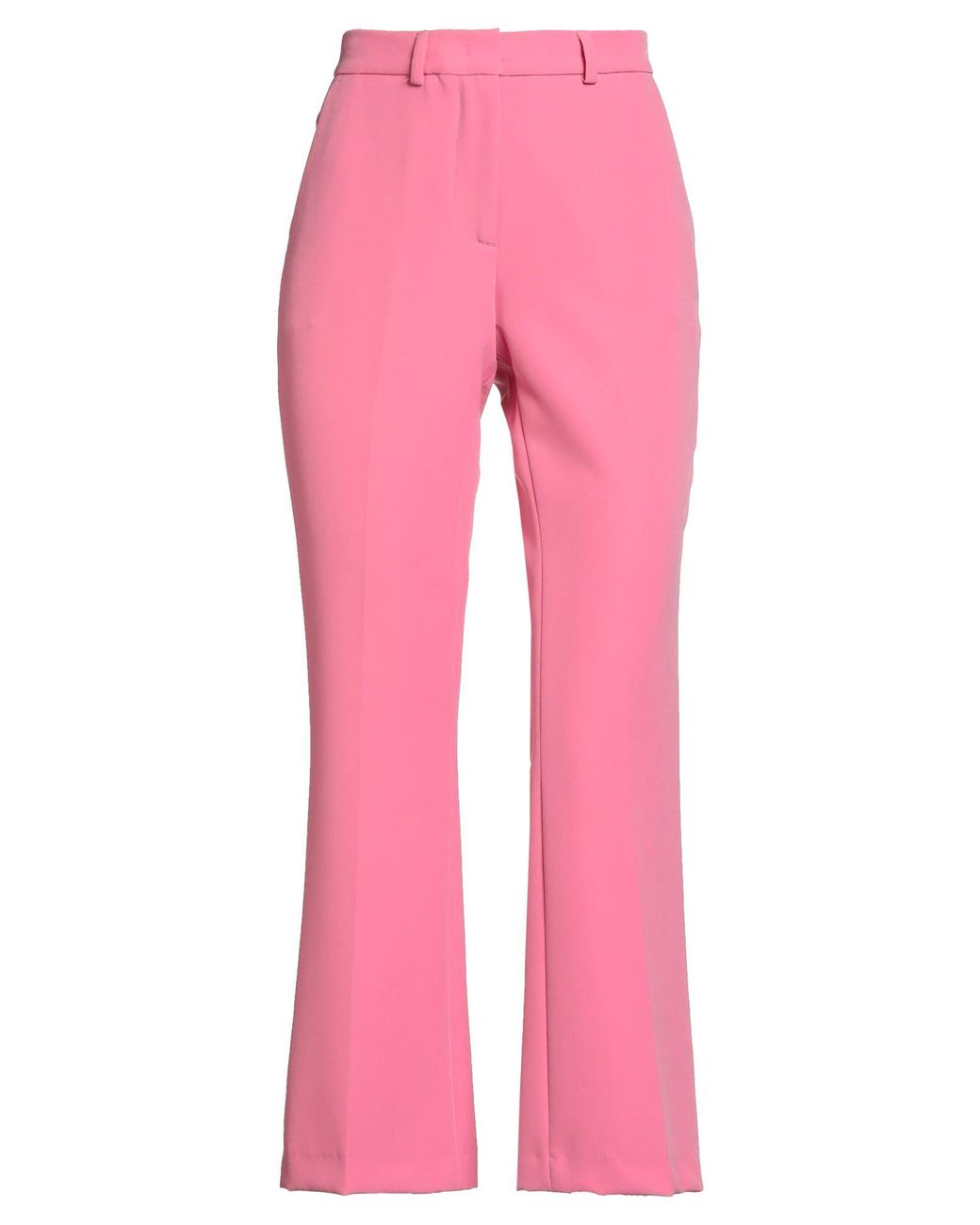 SEVENTY VENEZIA Pink Pants Polyester, Elastane
