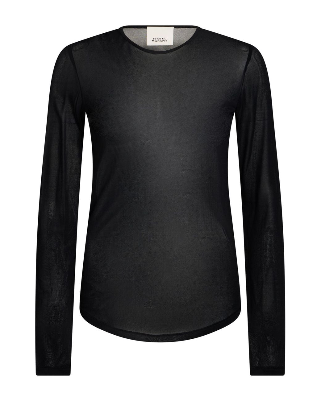Isabel Marant Black Top Viscose, Silk