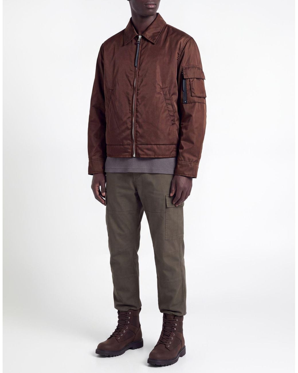 Spiewak Brown Jacket Nylon for men