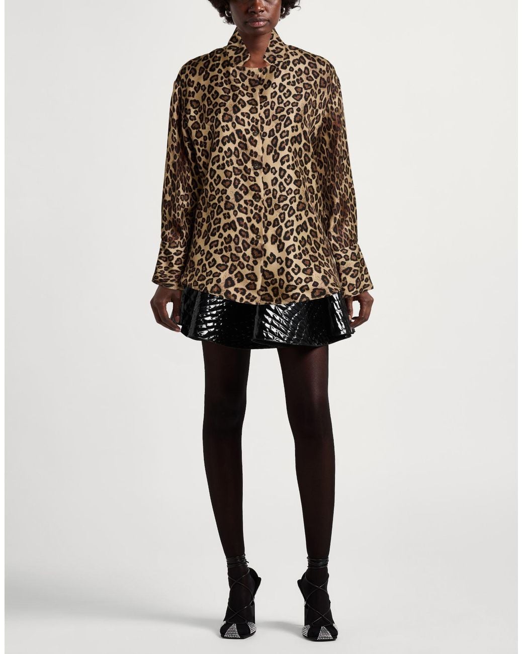 Alberto Biani Brown Shirt