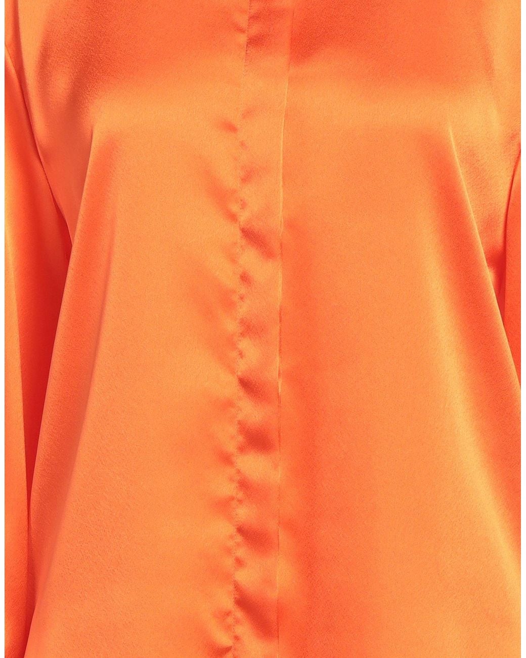 Brian Dales Orange Shirt Polyester