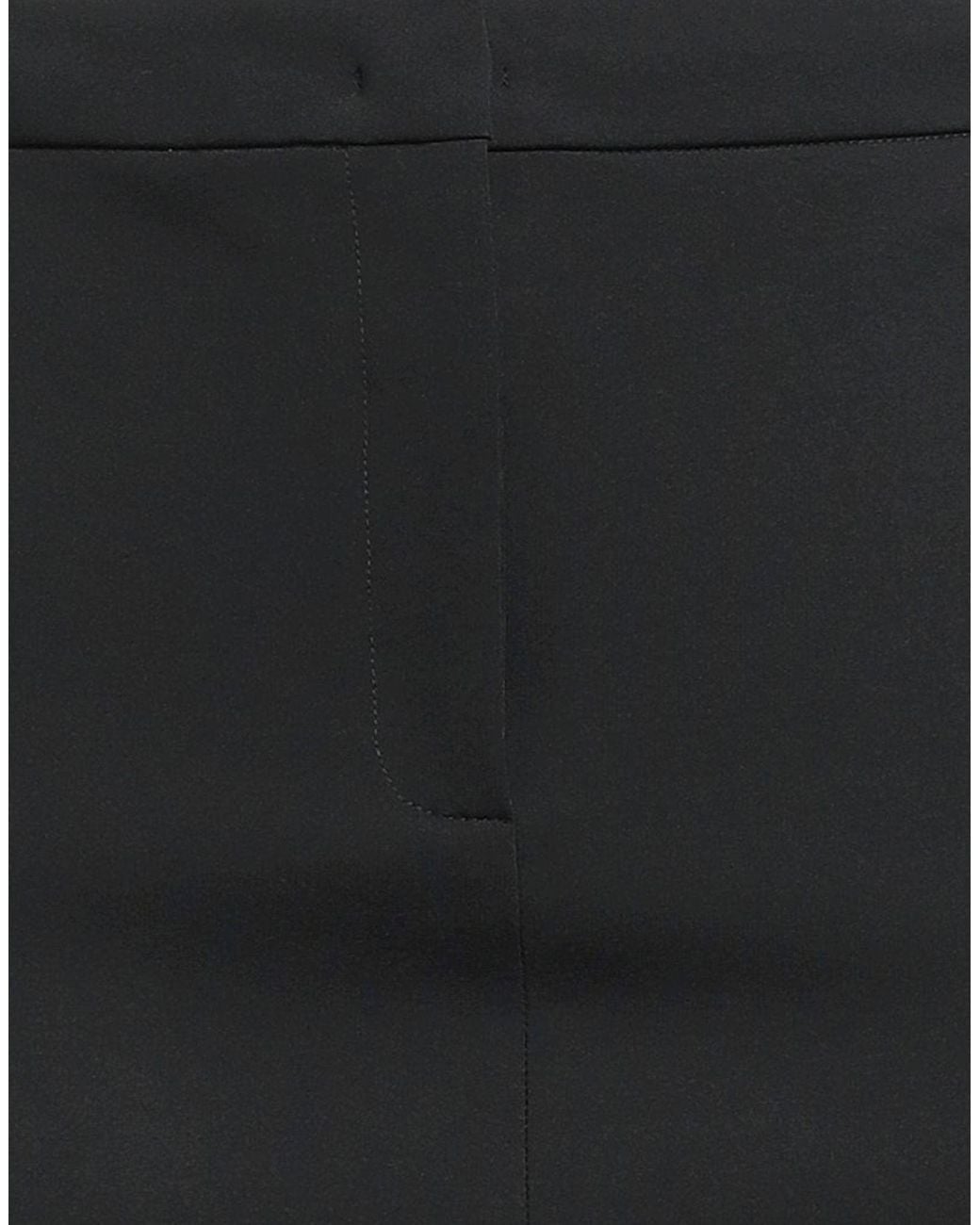 Pinko Black Mini Skirt Viscose, Polyamide, Elastane