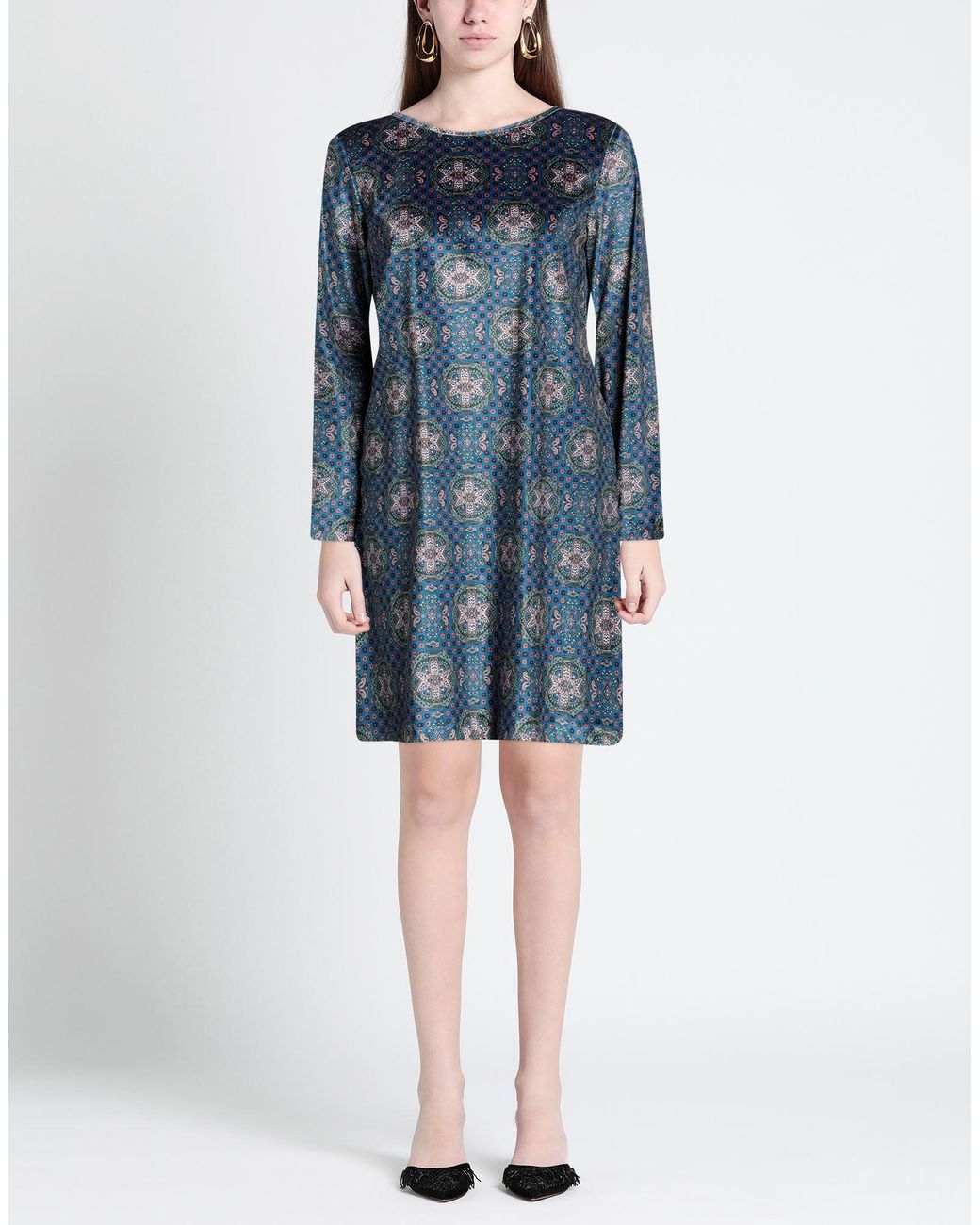 Caliban Blue Mini Dress