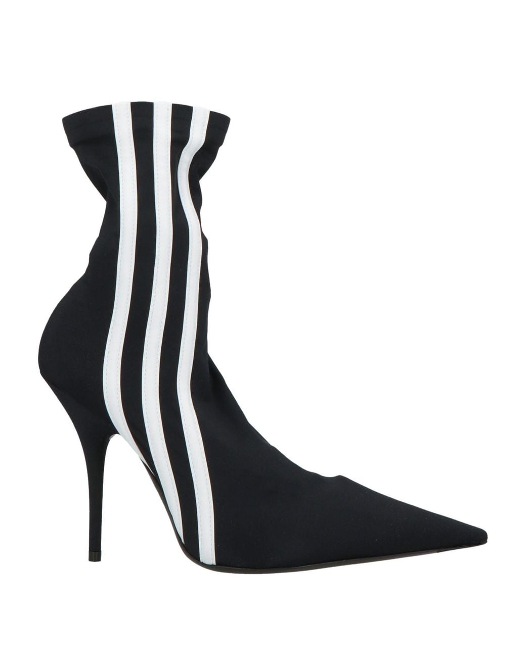 BALENCIAGA X ADIDAS Black Ankle Boots
