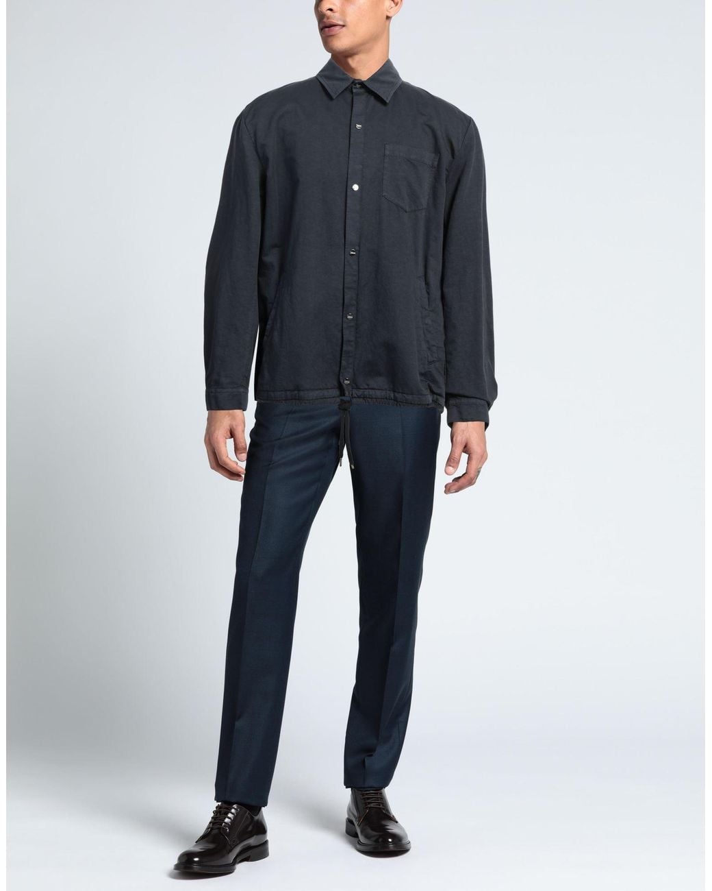 Camisa Herno de hombre de color Blue
