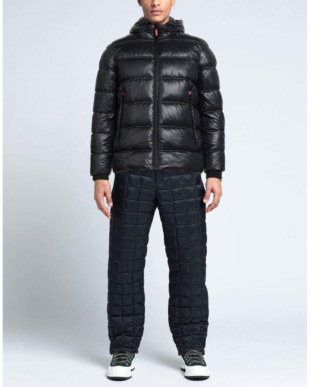 rihunik Black Puffer for men