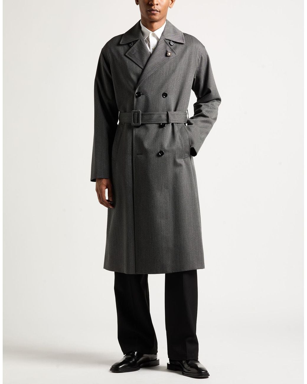 Lardini Gray Coat for men