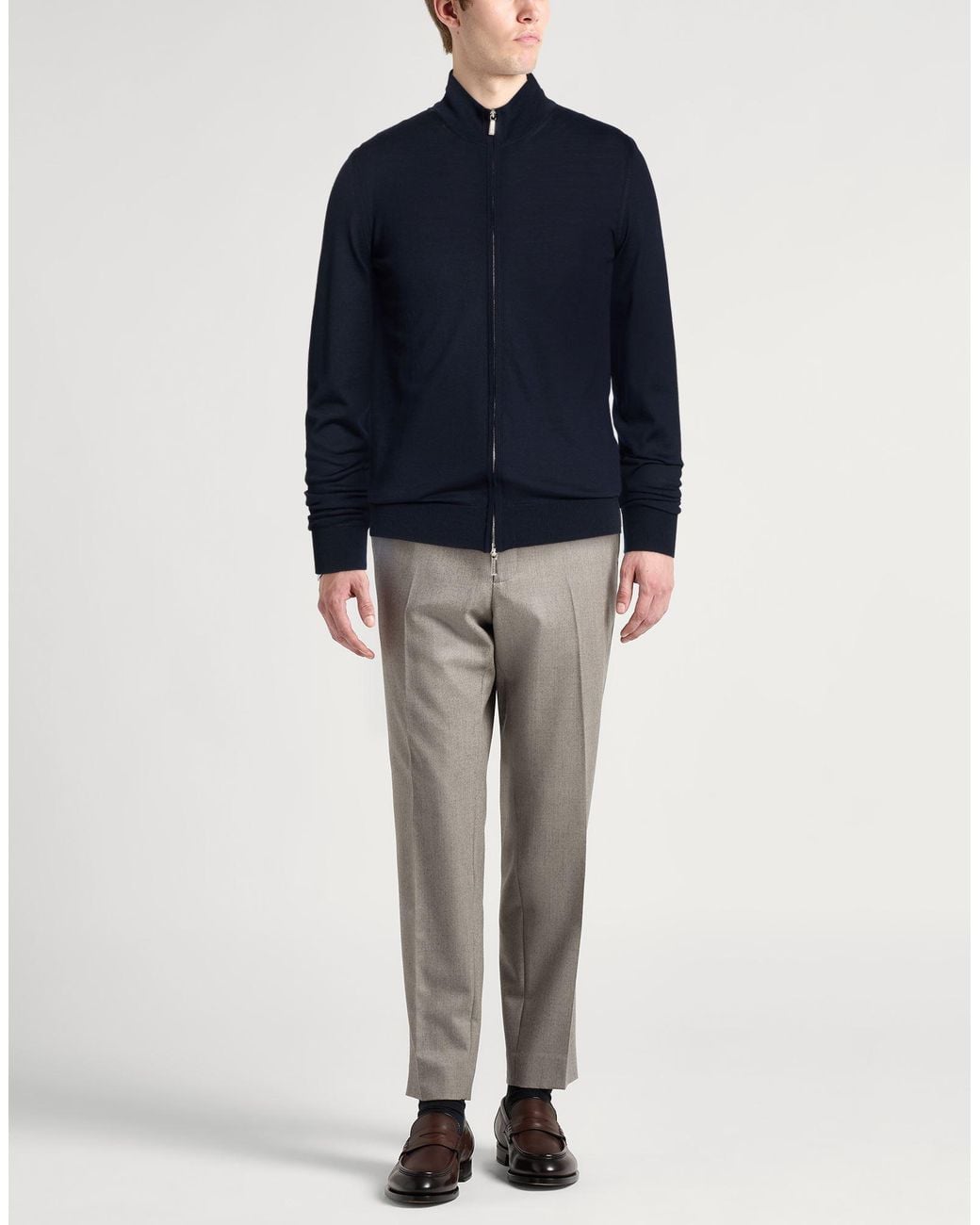 Moorer Blue Cardigans for men