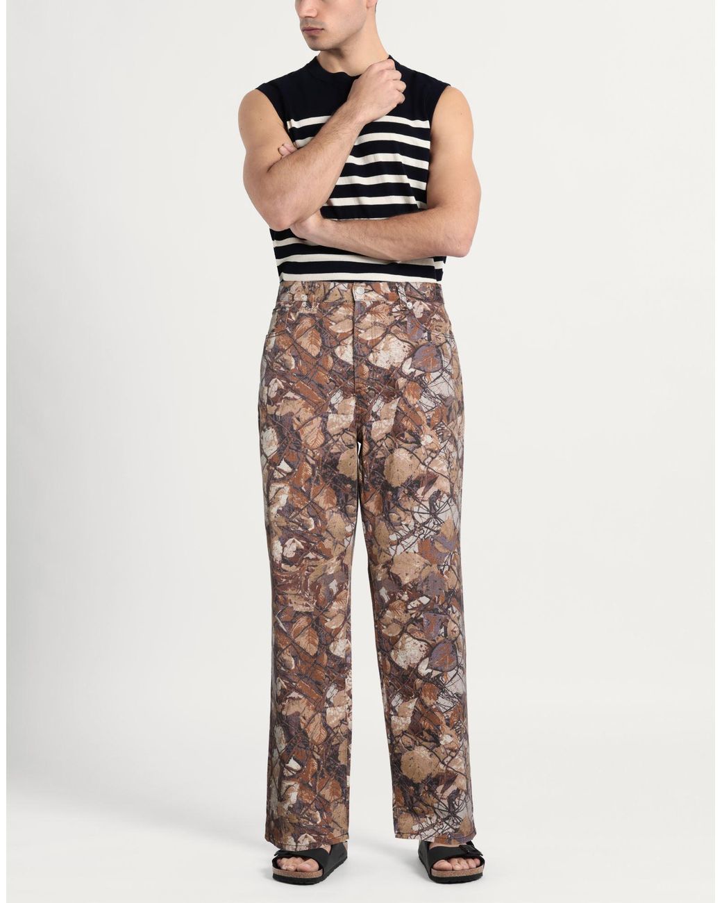 Obey Brown Trouser for men