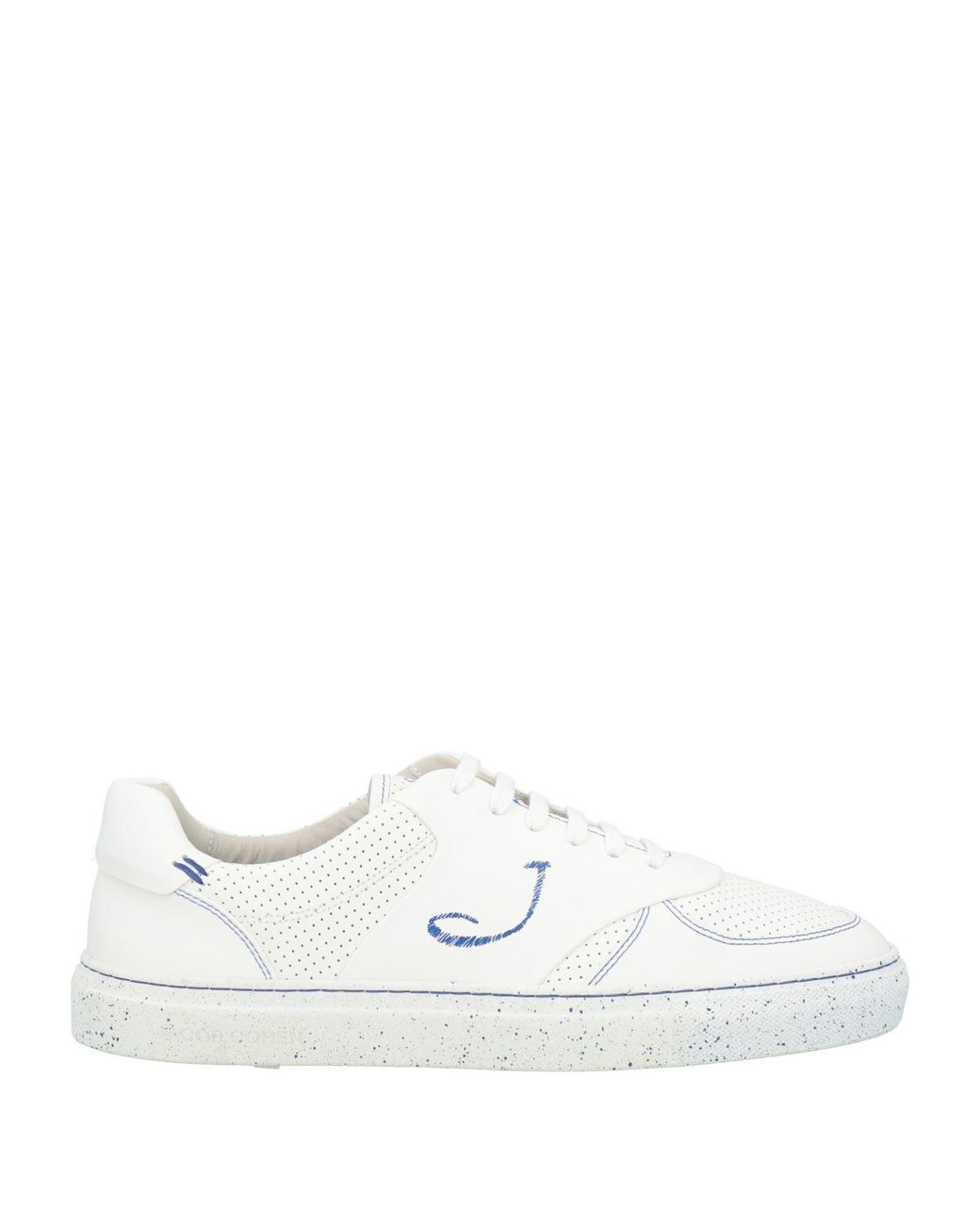 Jacob Cohen White Sneakers Leather for men