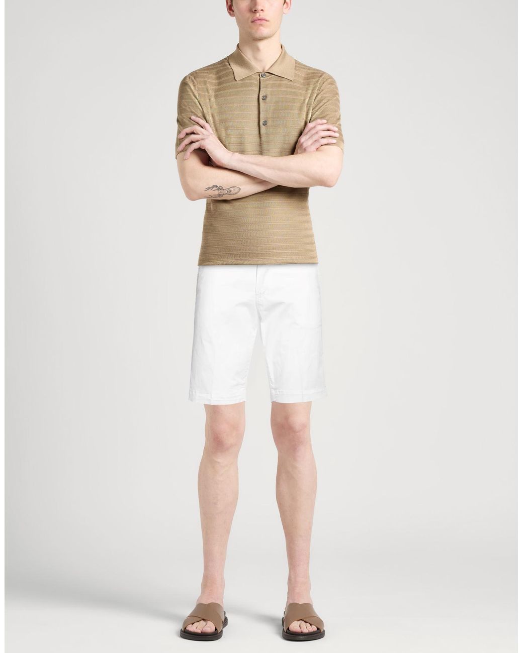 Fay White Shorts & Bermuda Shorts for men