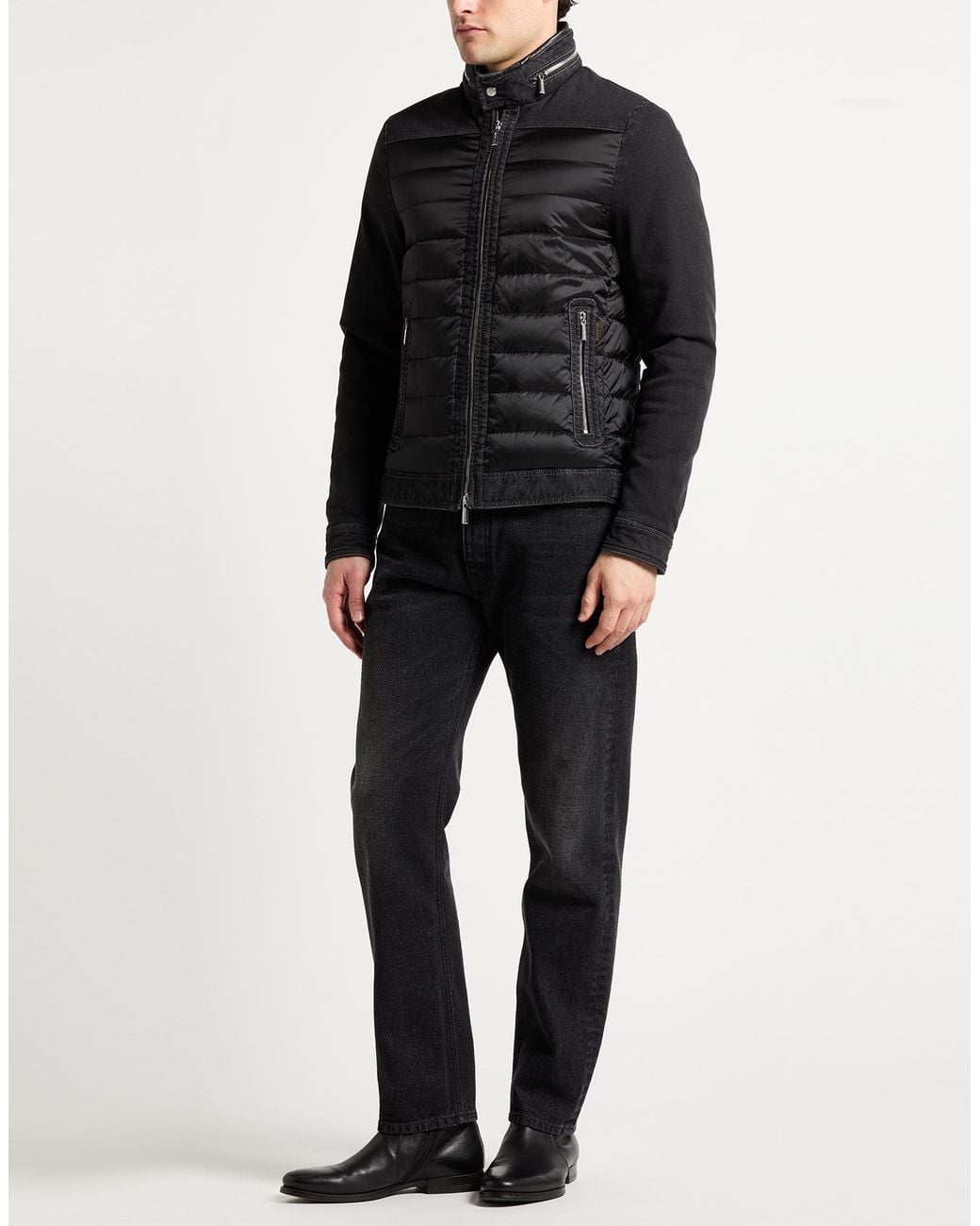 Moorer Black Puffer for men