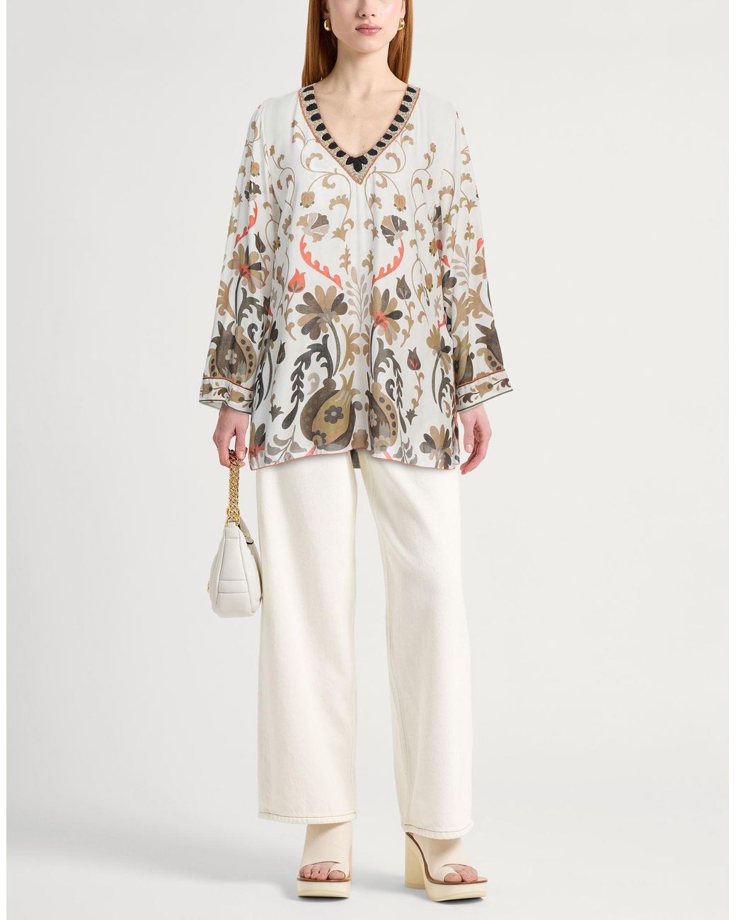 Top Maliparmi de color White