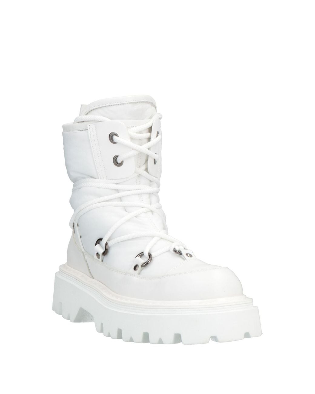 Casadei White Ankle Boots