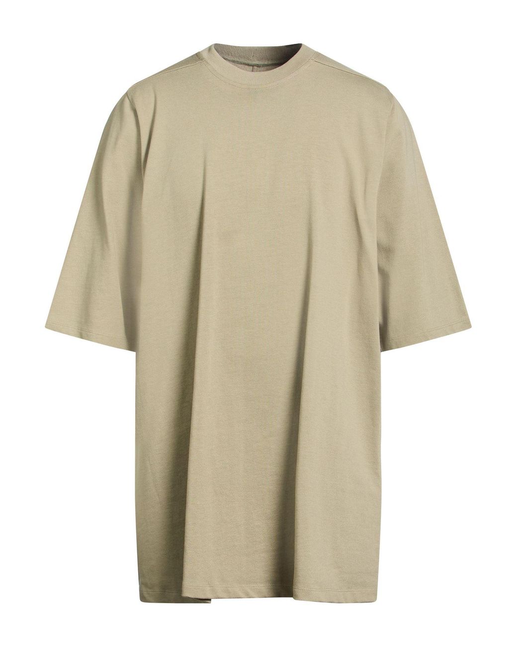 Rick Owens Natural T-Shirt Cotton for men
