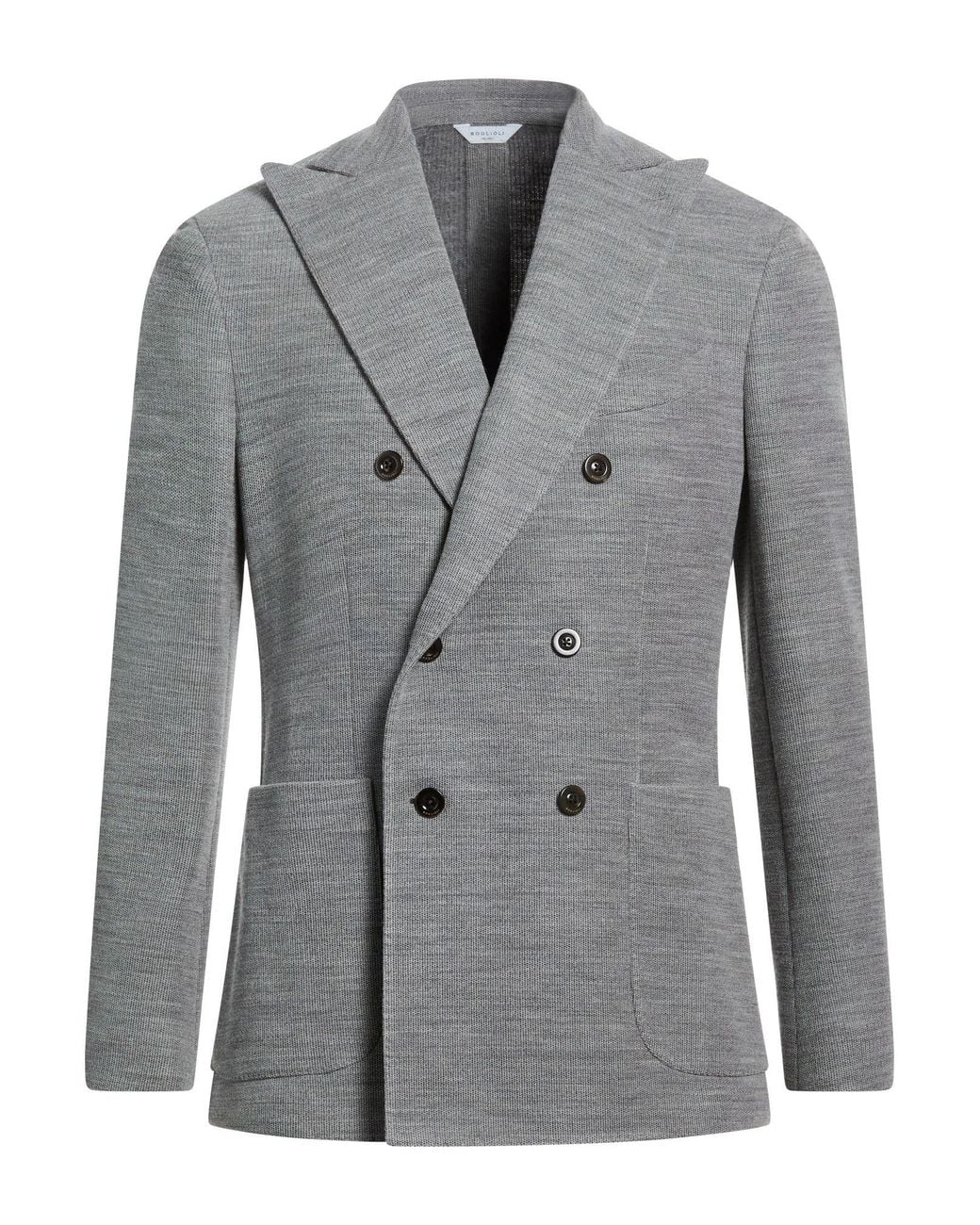 Boglioli Gray Blazer for men