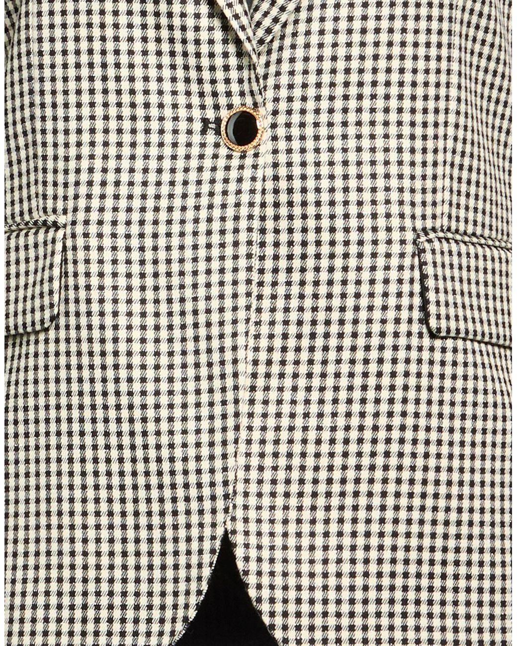 Liu Jo Gray Blazer Polyester, Viscose, Elastane, Metallic Polyester