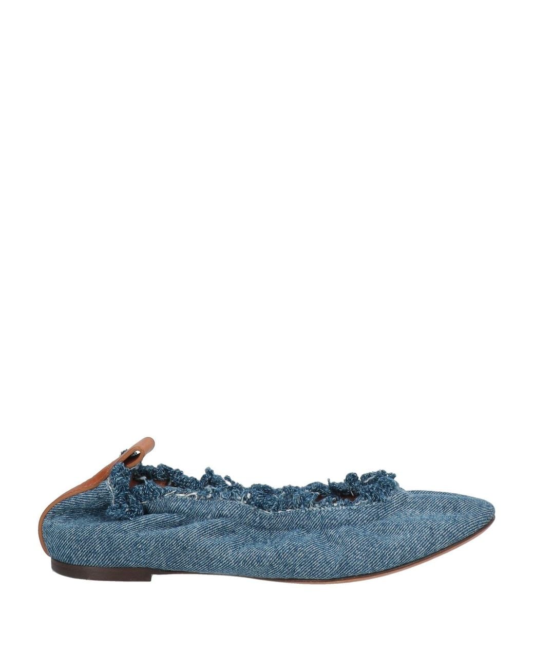 Lanvin Blue Ballerina